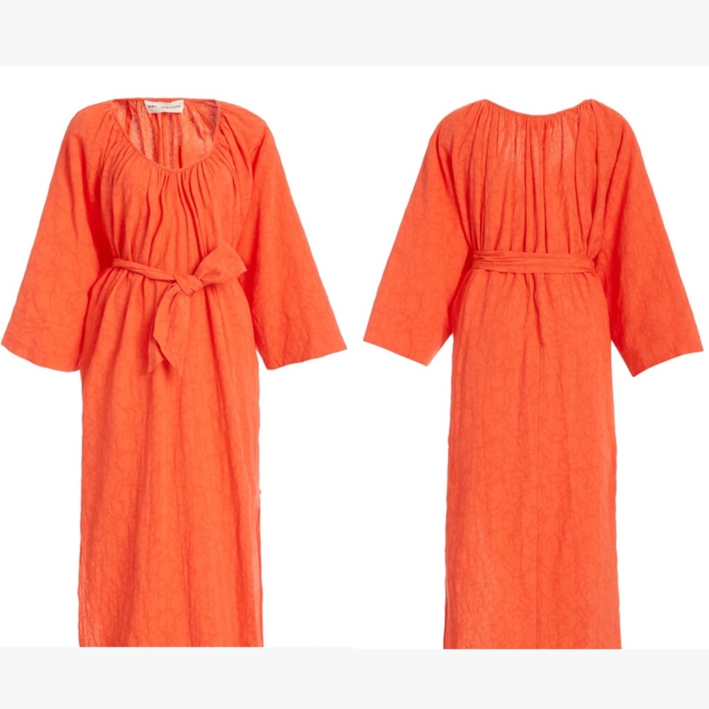 MARA HOFFMAN Luz Cover-Up Dress Orange medium